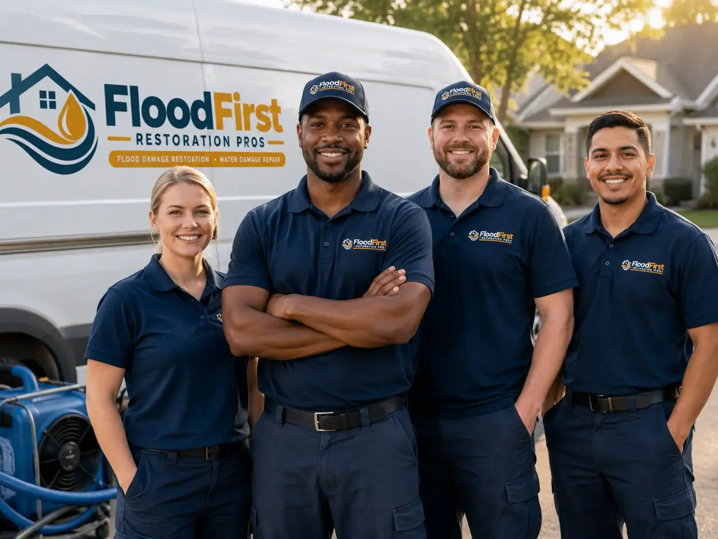 Flood Damage Restoration company in Lamont, MI